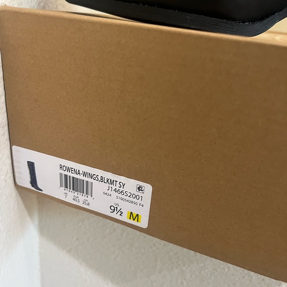 Zodiac Rowena Faux Leather‎ Wings Women's Multi Black Knee High Boot FS 9.5 - Picture 11 of 11